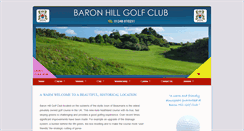 Desktop Screenshot of baronhill.co.uk
